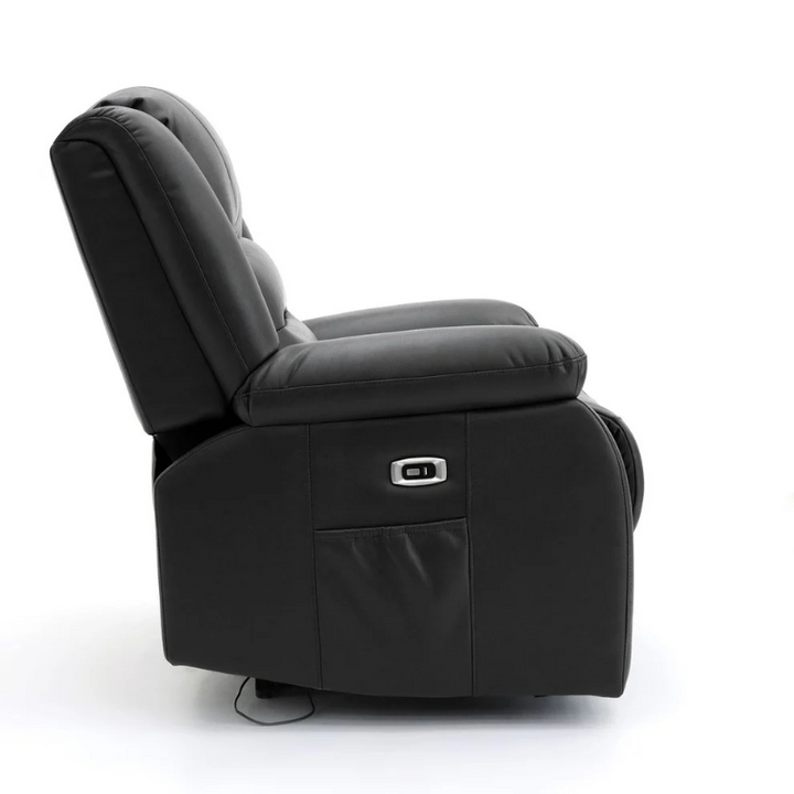 Alva Electric Recliner Armchair – Black | Sleek Modern Recliner