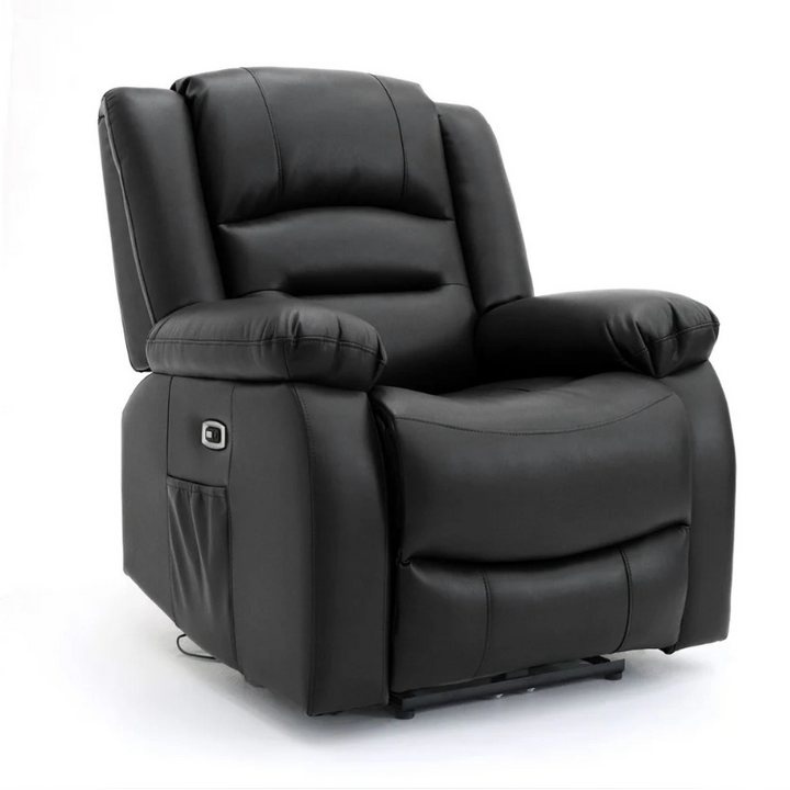 Alva Electric Recliner Armchair – Black | Sleek Modern Recliner