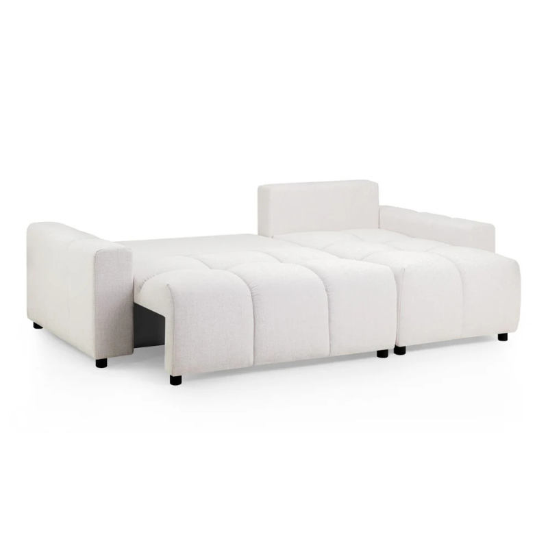 Luki Sofabed Beige Universal Corner – Stylish & Functional Corner Sofa Bed