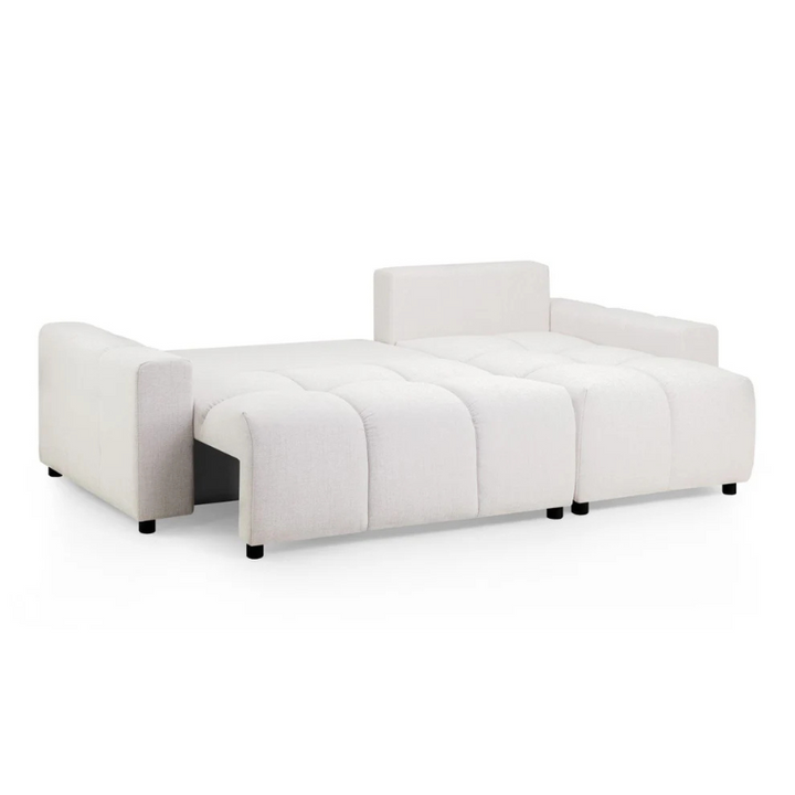 Luki Sofabed Beige Universal Corner – Stylish & Functional Corner Sofa Bed