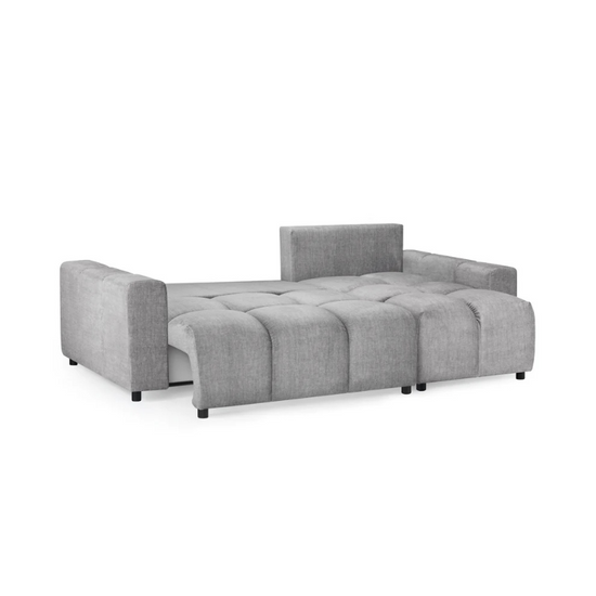 Luki Sofabed Grey Universal Corner – Stylish & Functional Corner Sofa Bed