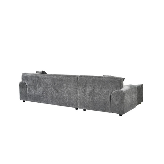 Modena Sofa Charcoal Left Hand Facing Corner – Stylish, Spacious & Contemporary