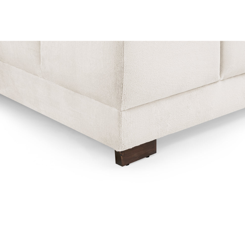 Azzuro Sofa Cream Footstool – Versatile Comfort with Elegant Style