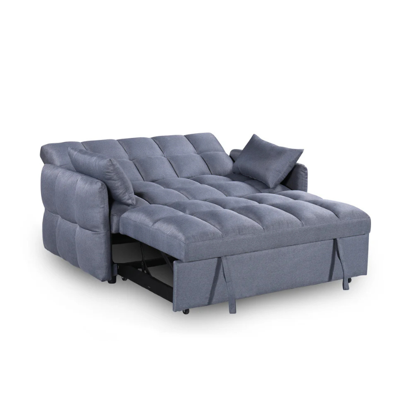 Mason 2 Seater Sofabed – Grey | Compact Modern Sofa Bed