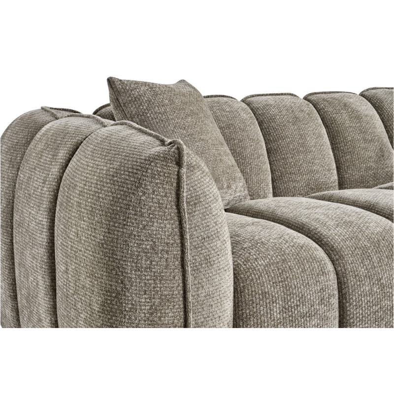 Venice 2 Seater Sofa – Mocha | Compact Mocha Fabric Sofa for Cosy Living Spaces