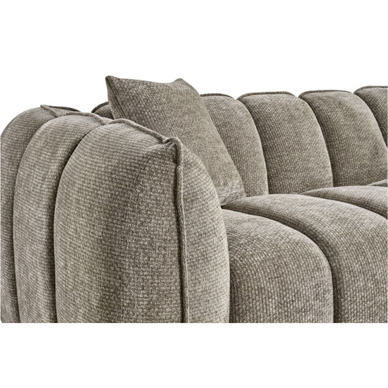 Venice 2 Seater Sofa – Mocha | Compact Mocha Fabric Sofa for Cosy Living Spaces