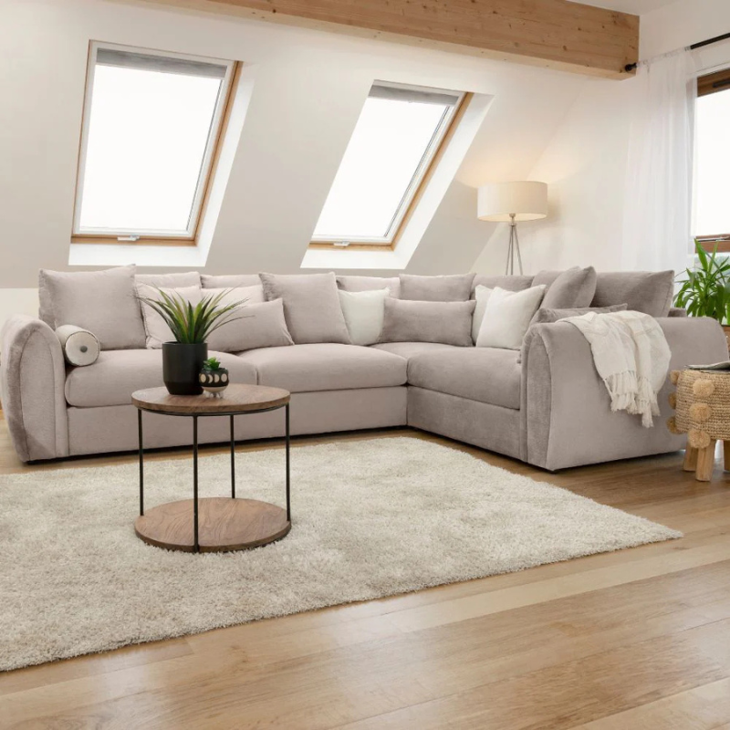 Mirabel Sofa Mocha Right Hand Facing Corner – Stylish, Spacious & Comfortable