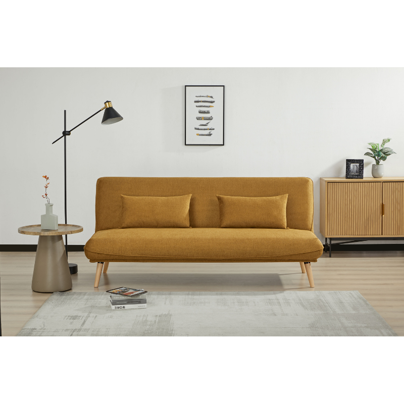 Arga Pumpkin Sofa Bed | Modern Fabric Sofa Bed for Small Spaces & Guests