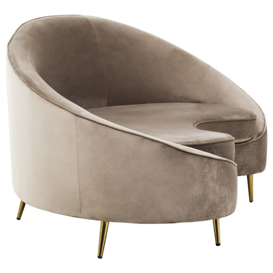 Hasina Three Seat Mink Velvet Sofa – Elegant Modern Design & Luxurious Comfort | Luxe Living Furniture