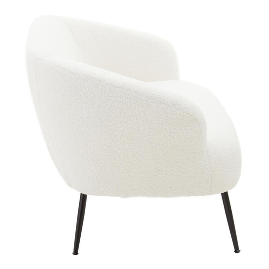 Yazmin Two Seat Sofa with Black Finish Legs – Contemporary Elegance & Everyday Comfort | Luxe Living Furniture