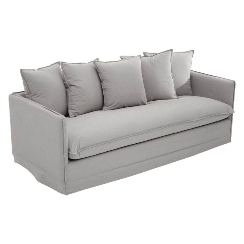 Antibes 3 Seater Grey Sofa – Contemporary Comfort & Elegant Design