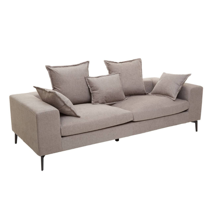 Avignon 3 Seat Grey Sofa – Contemporary Design & Plush Comfort