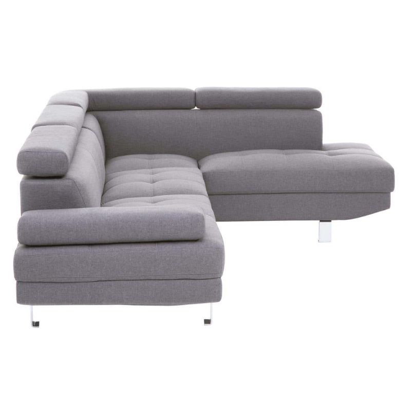 Hanover Grey Linen Corner Sofa – Modern Comfort & Timeless Design