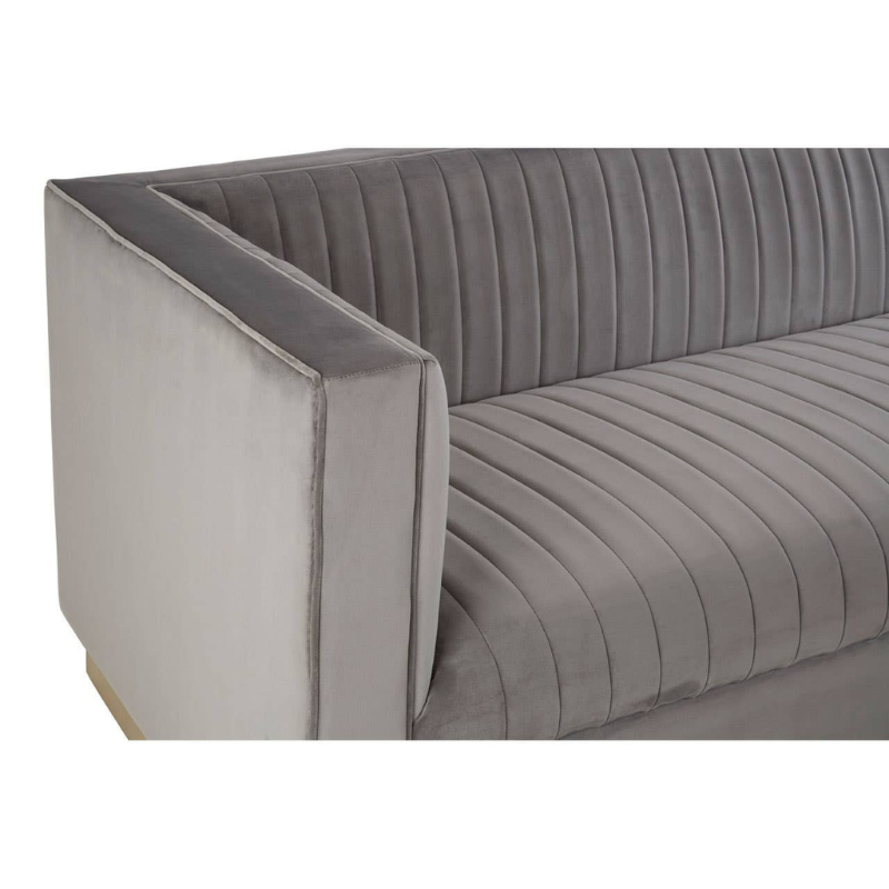 Opal 3 Seat Grey Sofa – Contemporary Style & Everyday Comfort