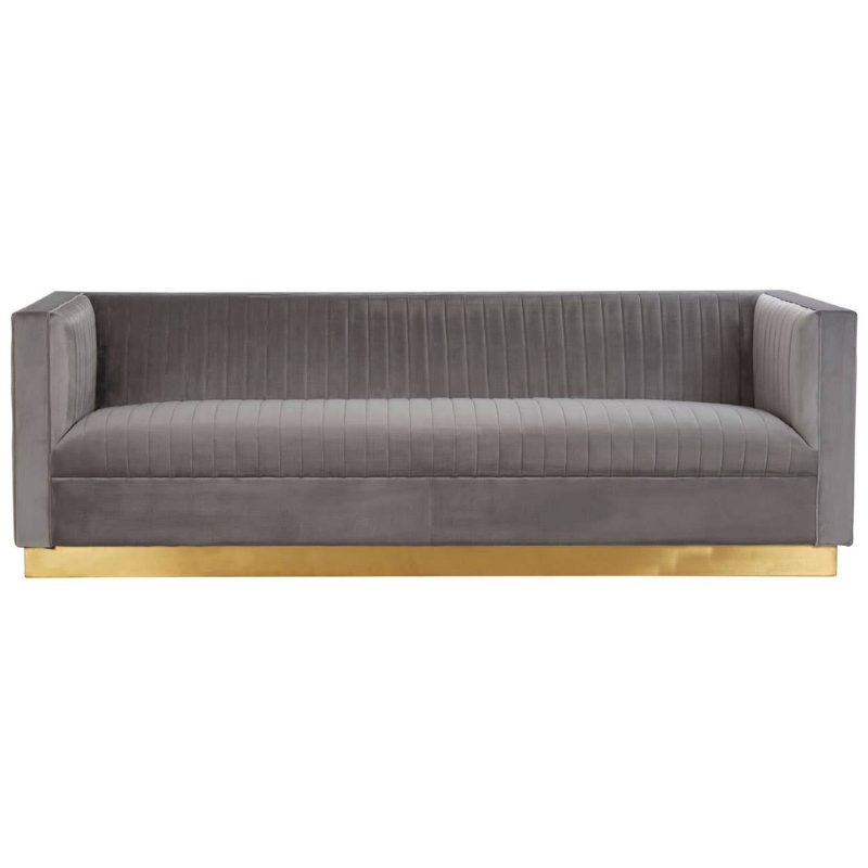 Opal 3 Seat Grey Sofa – Contemporary Style & Everyday Comfort