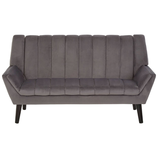 Savina 2 Seat Grey Sofa – Modern Comfort & Sleek Design