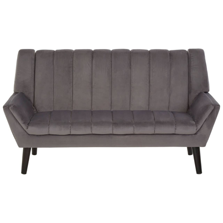 Savina 2 Seat Grey Sofa – Modern Comfort & Sleek Design