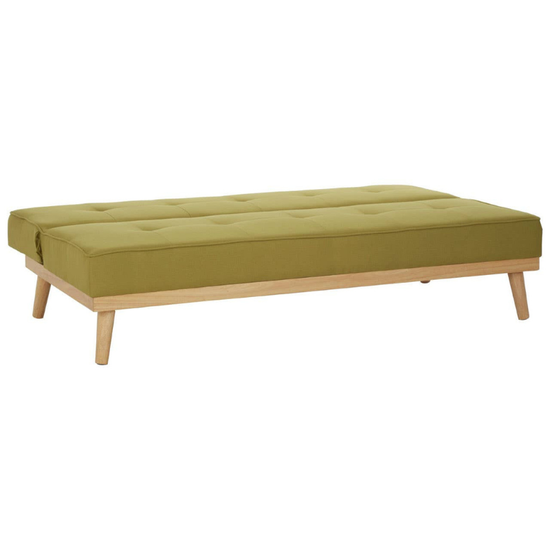 Stockholm 3 Seat Green Sofa Bed – Stylish Comfort & Functional Design