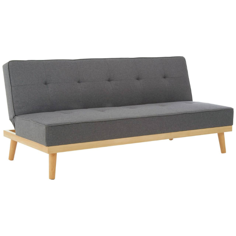 Stockholm 3 Seat Grey Sofa Bed – Modern Comfort & Functional Design