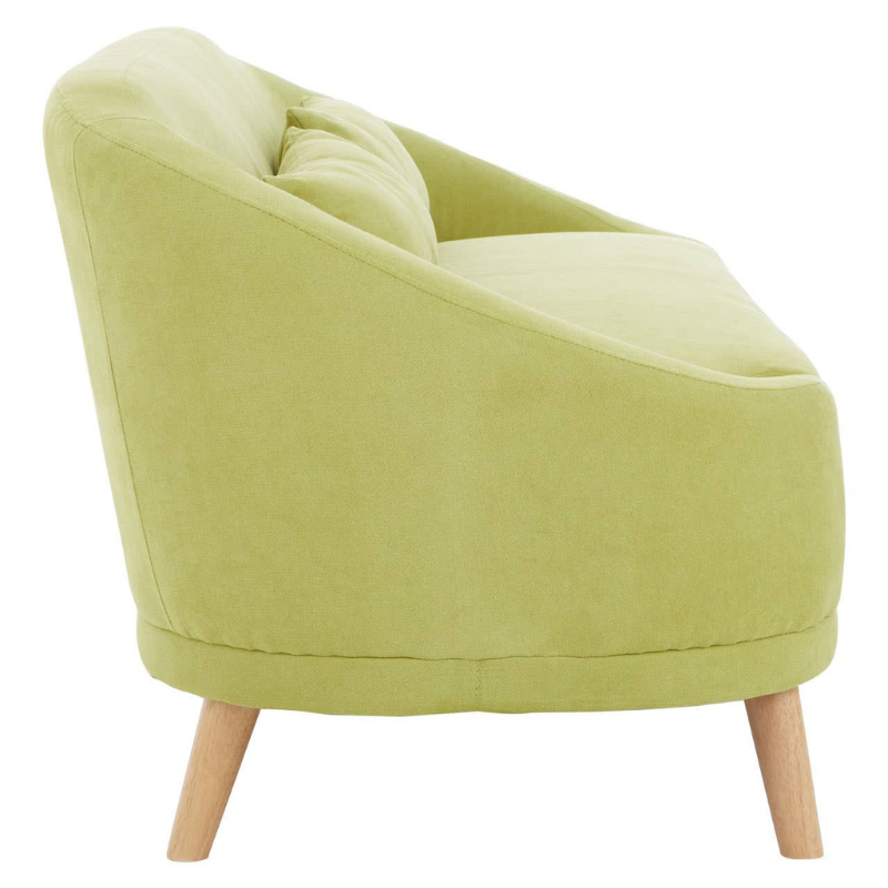 Holland Green Linen Sofa – Modern Elegance & Relaxed Comfort