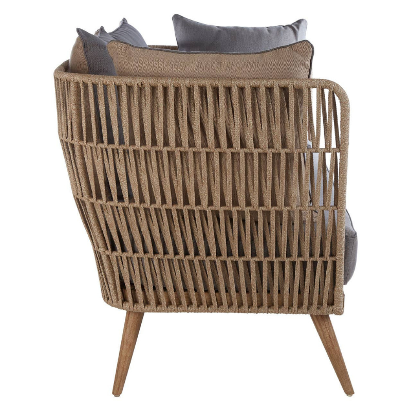 Opus 2 Seat Rope Sofa – Contemporary Design & Relaxed Comfort