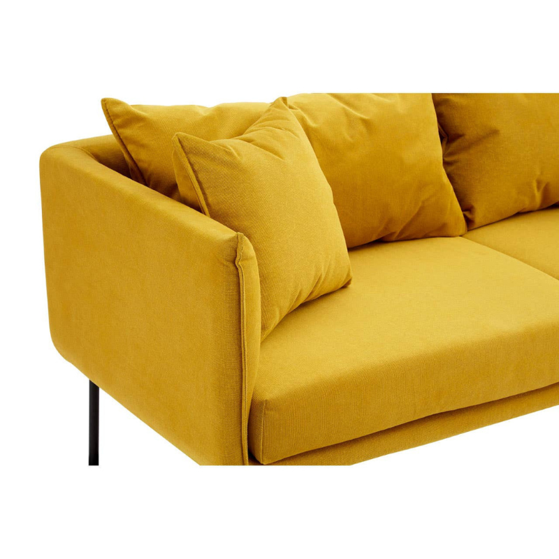 Kolding 2 Seat Yellow Sofa – Bright Style & Comfortable Design
