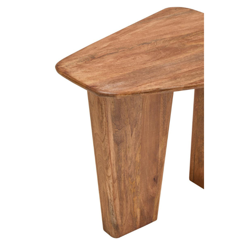 Walsa Natural Mango Wood Coffee Table – Solid Wood Organic Style