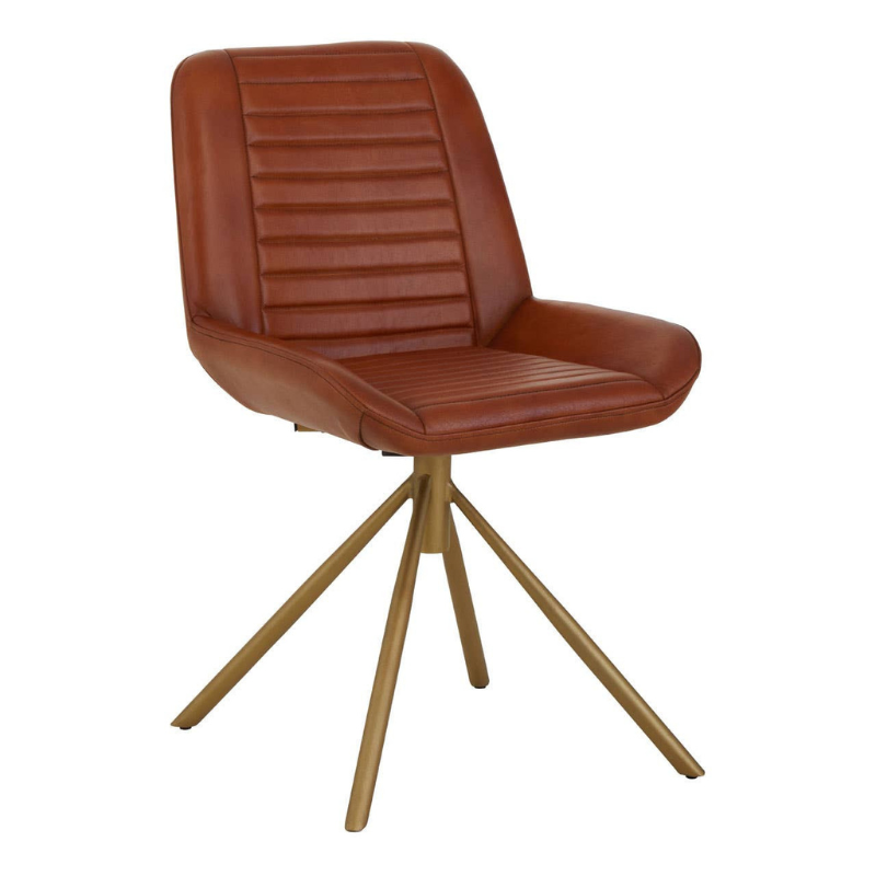 Buffalo Tan Leather Chair – Timeless Craftsmanship in Premium Natural Leather