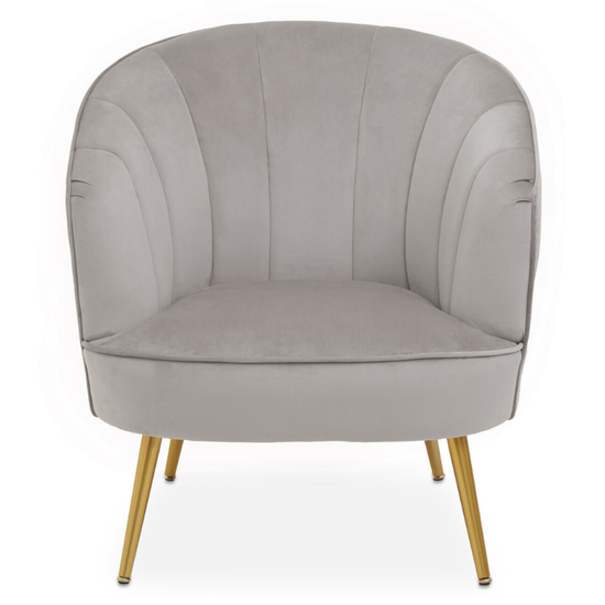 Yolanda Grey Velvet Chair – Modern Comfort with Timeless Elegance
