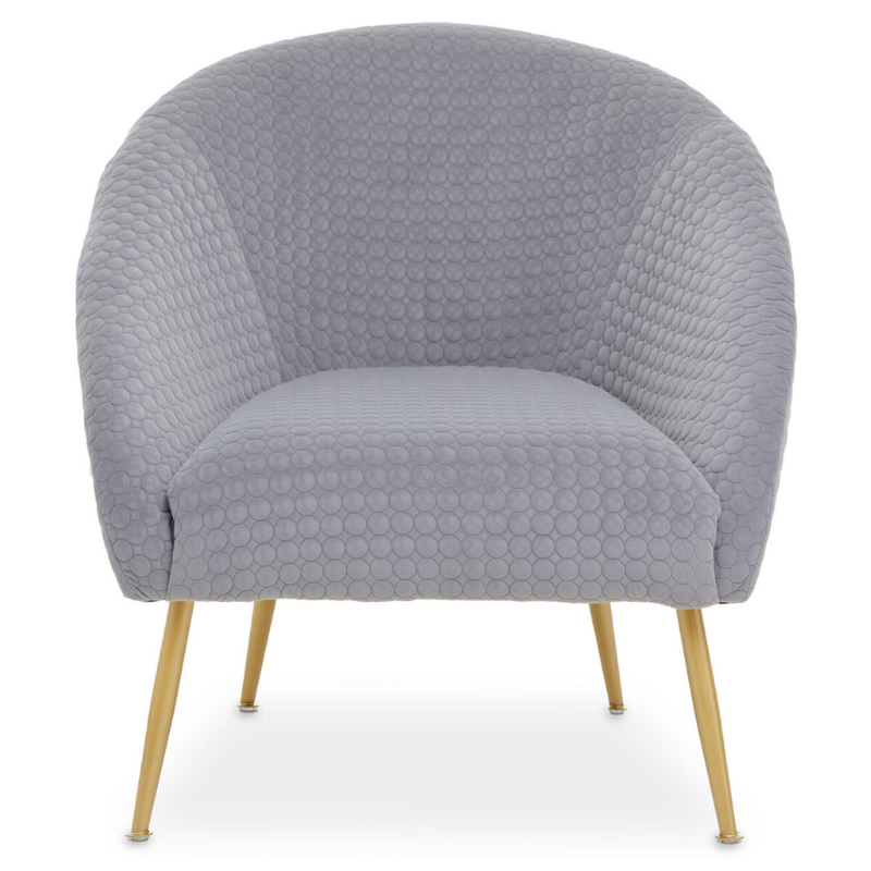 Tania Grey Occasional Chair – Contemporary Comfort with Refined Simplicity