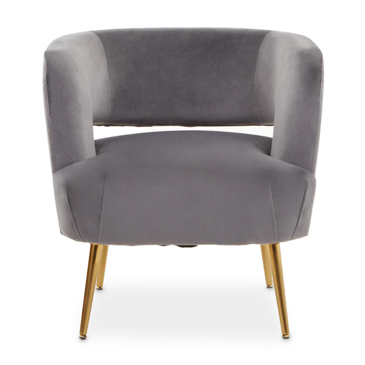 Larissa Grey Chair – Contemporary Comfort with Versatile Style