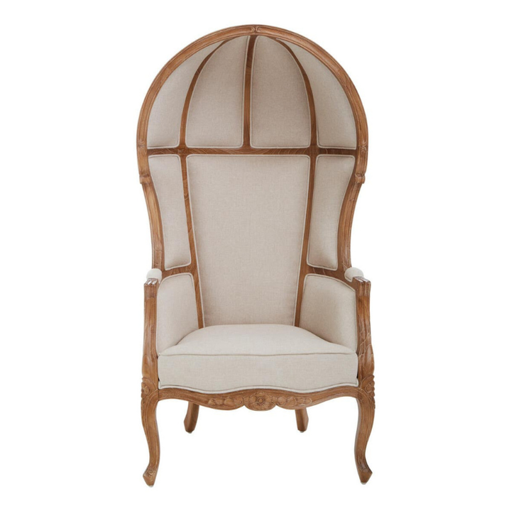 Cabra Cream Dome Chair – Sculptural Elegance with Luxe Modern Comfort