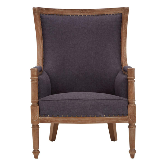 Cabra Graphite Grey Chair – Modern Elegance with Comfortable Design