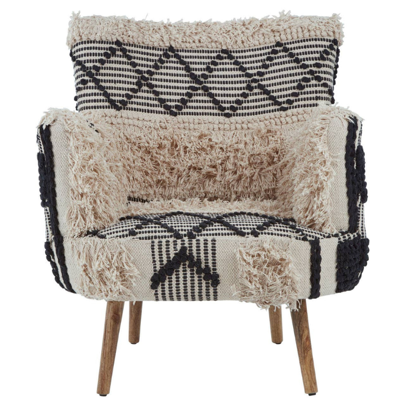 Cefena Berber Style Armchair – Timeless Craftsmanship with Modern Comfort