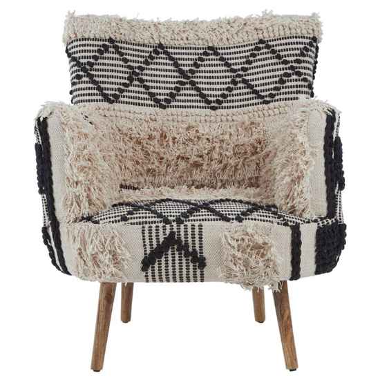 Cefena Berber Style Armchair – Timeless Craftsmanship with Modern Comfort
