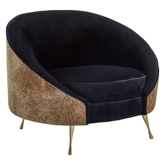 Manhattan Leopard Print Armchair – Bold Statement Style with Everyday Comfort
