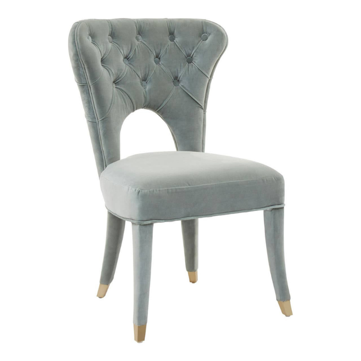 Villi Blue Feature Chair – Vibrant Modern Accent with Plush Comfort and Style