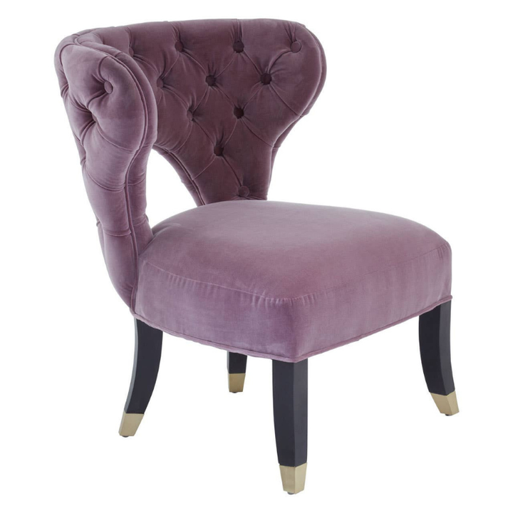 Villi Lilac Chair – Soft Contemporary Style with Comfortable, Eye-Catching Design