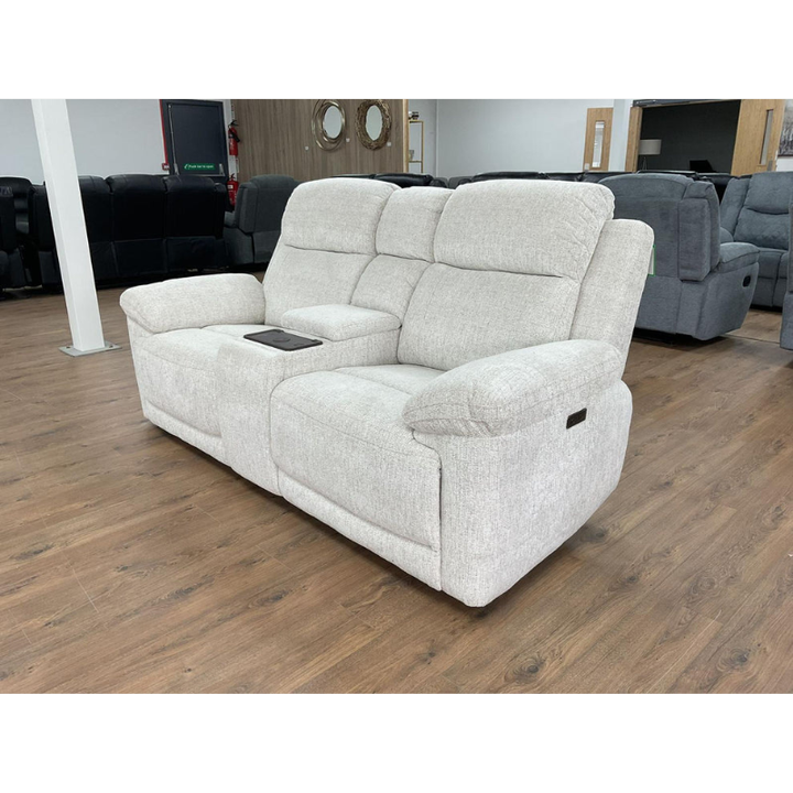 Owen Electric Recliner Beige 2 Seater – Contemporary Comfort with Soft Neutral Style