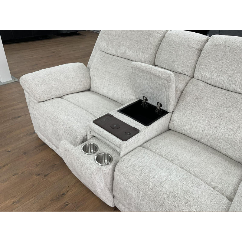Owen Electric Recliner Beige 2 Seater – Contemporary Comfort with Soft Neutral Style