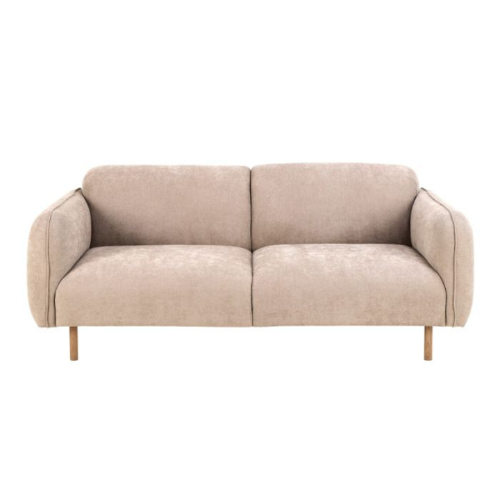 Westham 2.5 Seater Sofa in Fay Beige Fabric – Contemporary Comfort with Timeless Style