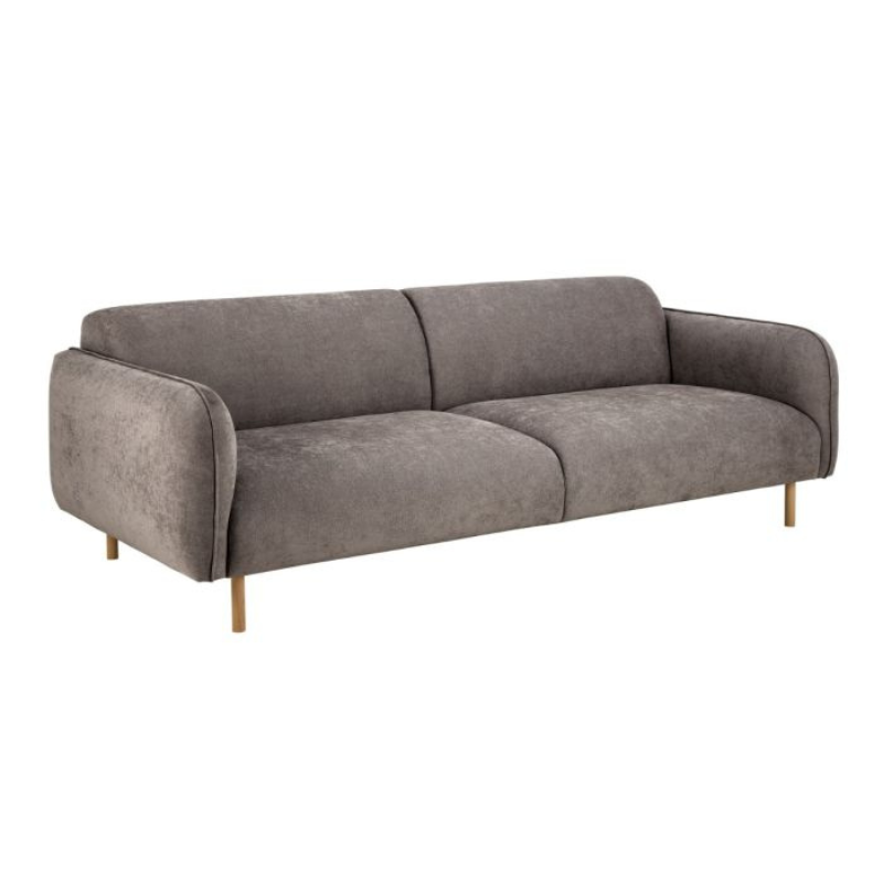 Westham Set of 2 x 3 Seater Sofas in Fay Dusty Brown Fabric – Contemporary Comfort with Timeless Style