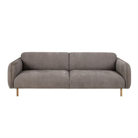 Westham Set of 2 x 3 Seater Sofas in Fay Dusty Brown Fabric – Contemporary Comfort with Timeless Style