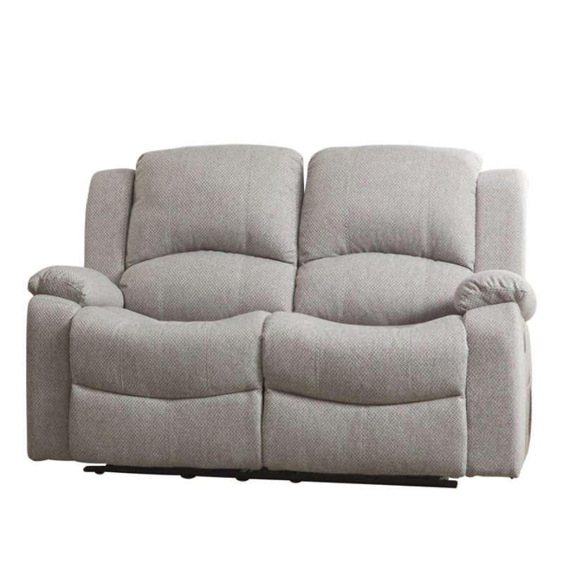 Hartford Light Grey Fabric 2 Seater Electric Recliner Sofa – Supportive Comfort Seating