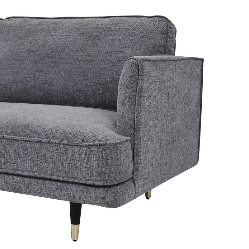 Richmond Grey Large Sofa 92L x 210W x 86H-Sofa-Hill Interiors-