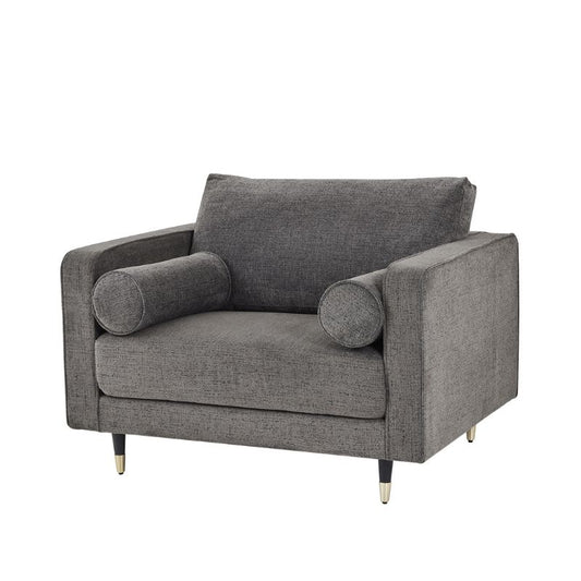 Hampton Grey Large Arm Chair 91L x 88W x 89H-Arm Chair-Hill Interiors-