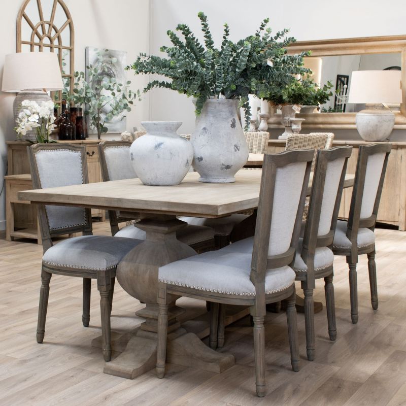 Copgrove Collection Large Dining Table 200L x 100W x 78H-Dining Tables-Hill Interiors-