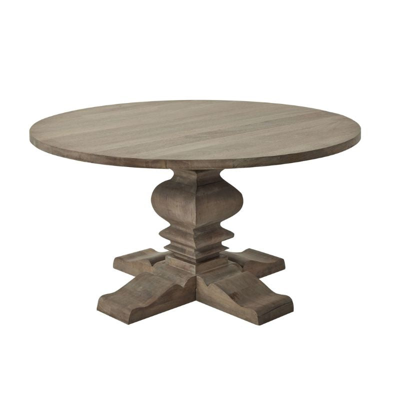 Copgrove Collection Round Pedestal Dining Table 150L x 150W x 78H-Dining Tables-Hill Interiors-