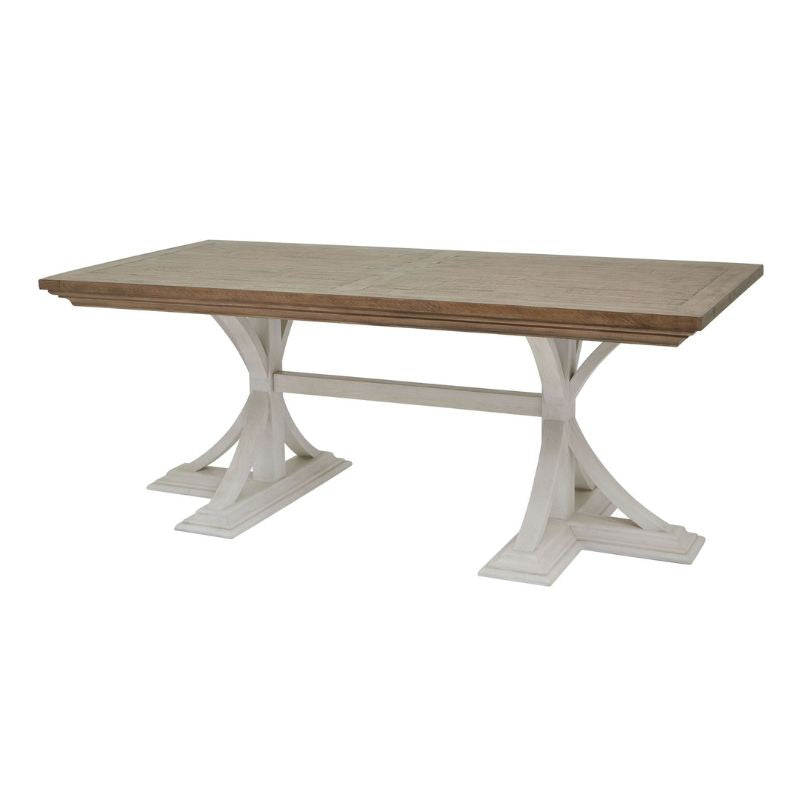 Luna Collection Rectangular Dining Table 100L x 200W x 78H-Dining Tables-Hill Interiors-