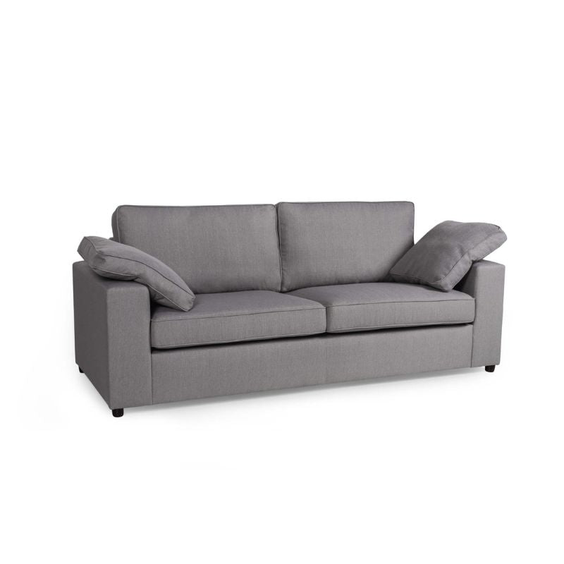 Alton Fabric Sofa 3 seater Silver 2220W x 900H x 900D-Sofa-Heartlands Furniture-